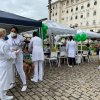 Dezenas de pessoas participam da ação de prevenção das doenças renais